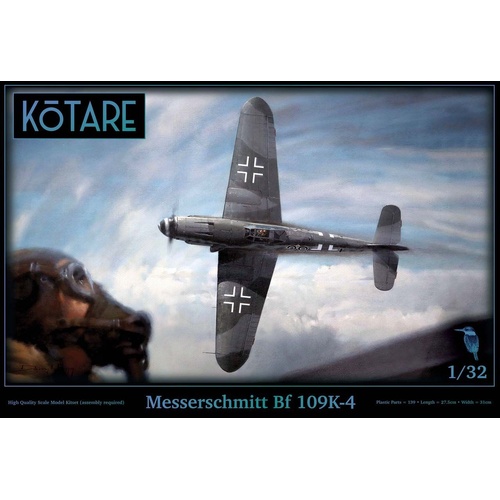 Kotare Messerschmitt BF 109K-4 Model Kit 1:32 Scale