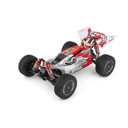 Offroad 1:14 Scale RC Buggy w Metal Chassis 144001 - Red