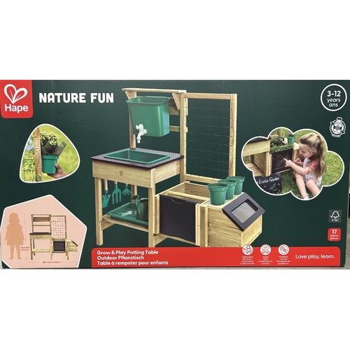 Hape Grow & Play Potting Table E5602
