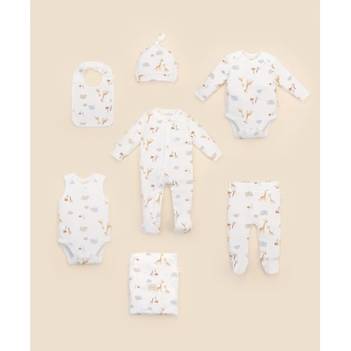 Lummi in Colour 6pc Essentials Set - Safari 0000 (Newborn)