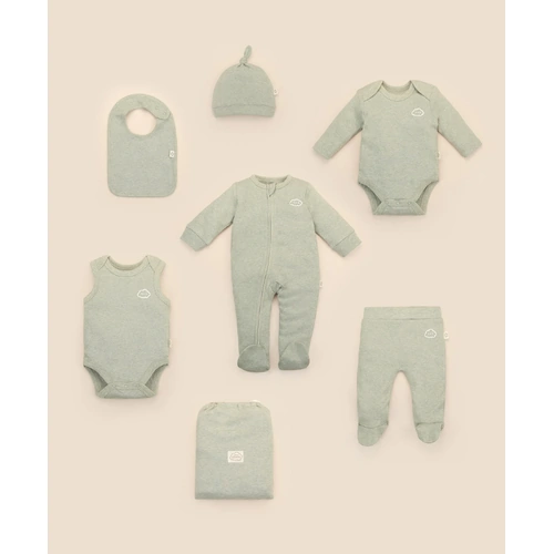 Lummi in Colour 6pc Essentials Set - Sage 0000 (Newborn)