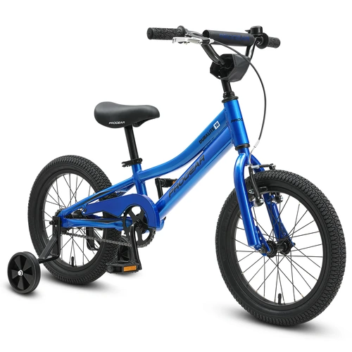 Progear Duralite 16" Bike with training wheels [Colour: Azure Blue]