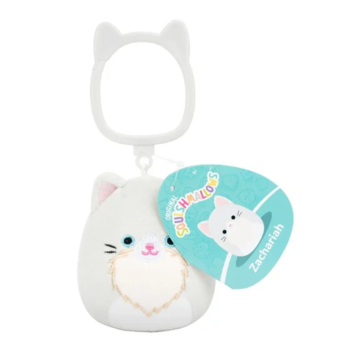 Squishmallows 3.5" Little Plush Clip - Zachariah the Cat SQCP00619