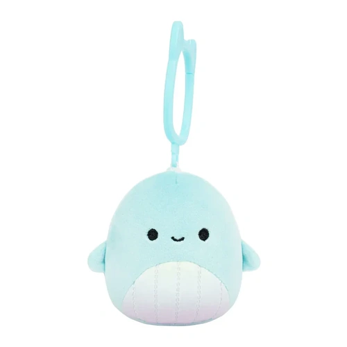 Squishmallows 3.5" Little Plush Clip - Shah the Whale SQCP00619
