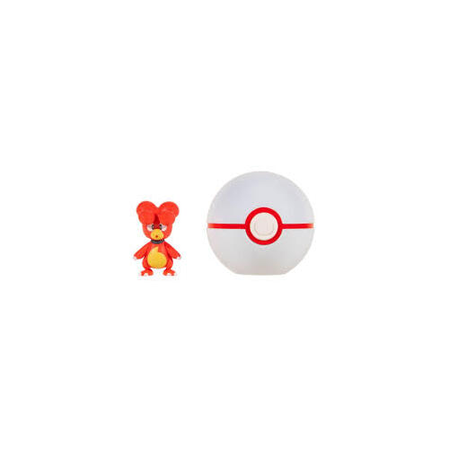 Pokemon Clip 'N' Go - Magby + Premier Ball