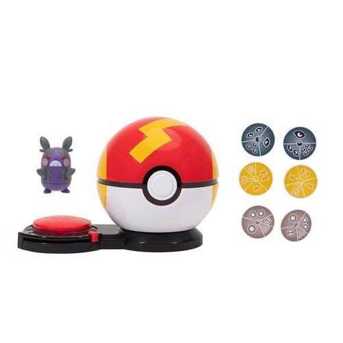 Pokemon Surprise Attack Game - MORPEKO (Hangry Mode) + Fast Ball PKW2724