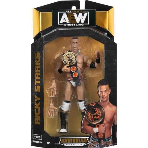 AEW Unrivaled Collection Series 14 Ricky Starks Action Figure #128