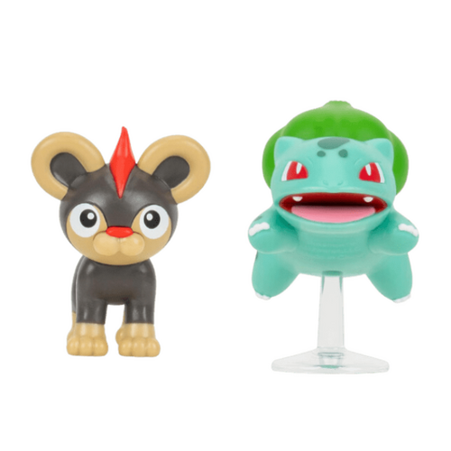 Pokemon Battle Figure 2pk - Litleo + Bulbasaur PKW3355