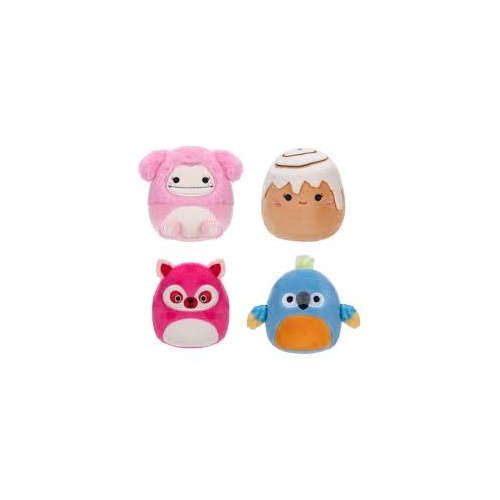 Squishmallows 2.5" Micromallows 4 Pack Brina #29, Chanel #30, Lucia #31 & Tenise #32