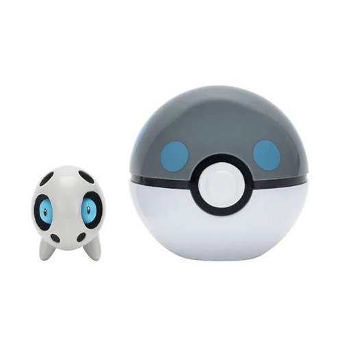 Pokemon Clip 'N' Go Aron Figurine + Heavy Ball 95057