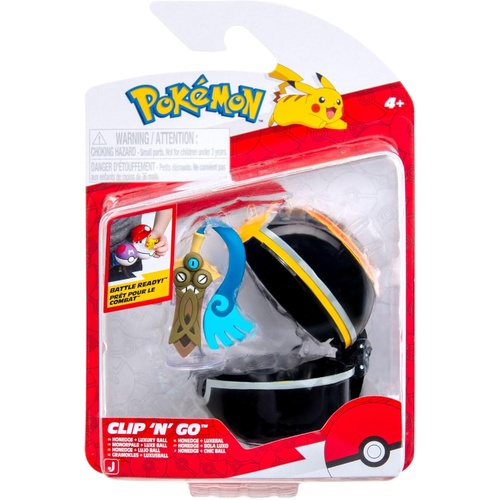Pokemon Clip 'N' Go Honedge Figurine + Luxury Ball 95057