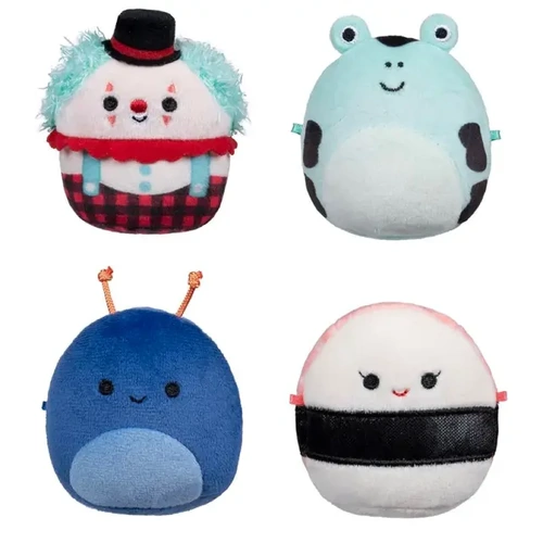Squishmallows 2.5" Micromallows 4 Pack #184, #243, #244 and #318