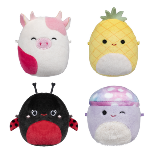 Squishmallows 2.5" Micromallows 4 Pack #246, #247, #330 and #331