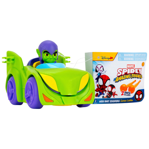 Marvel Spidey Amazing Friends Web Dart Zoomers - Green Goblin