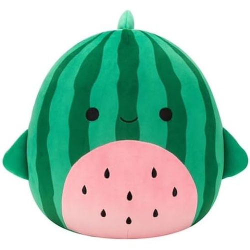 Squishmallows 12" Medium Food Fusion Plush Christopher the Watermelon Shark SQCR07965