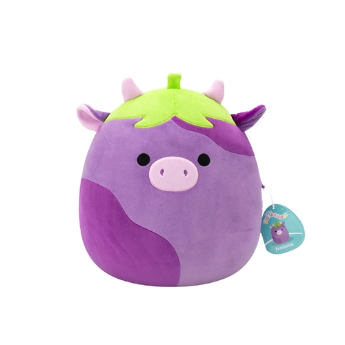 Squishmallows 12" Medium Food Fusion Plush Frederick the Eggplant Cow SQCR07965