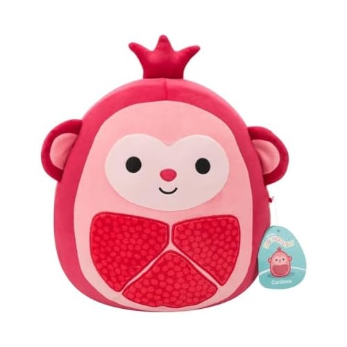 Squishmallows 12" Medium Food Fusion Plush Cardona the Pomegranate Monkey SQCR07965