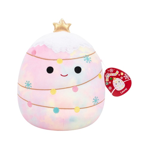 Squishmallows 12" Medium Plush XM25 - Laurel the Rainbow Christmas Tree SQXM01259
