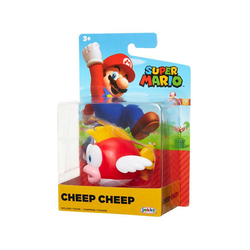 Nintendo Super Mario 2.5" Limited Articulated Figures Wave 36 - Cheep Cheep