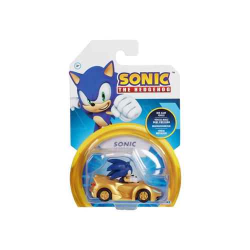 Sonic the Hedgehog 1:64 Scale Diecast Vehicle - Sonic Speed Star 419034