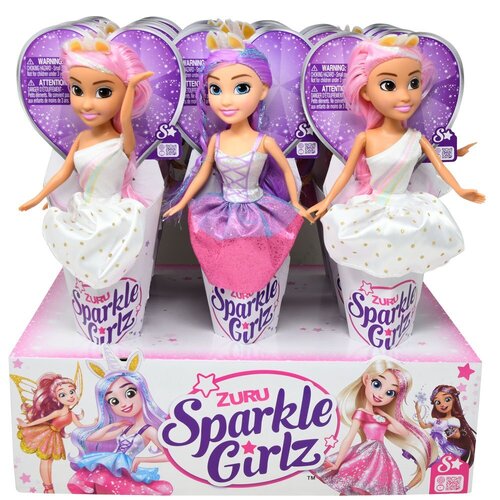 Sparkle Girlz 10.5" Unicorn Princess Doll Single Assorted AZT10092
