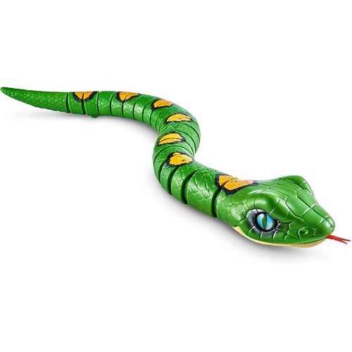 Robo Alive Robotic Slithering Snake Series 3 Assorted Colours Red or Green AZT7150