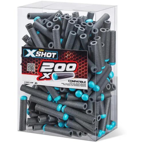 XSHOT 200pk Dart Refills AZT36500