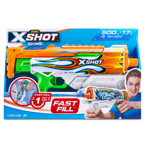 XSHOT Fast Fill Skins Hyperload Water Blaster -  Blazer