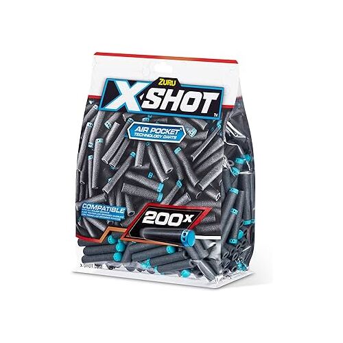 XSHOT 200pk Elite Dart Refills AZT36592