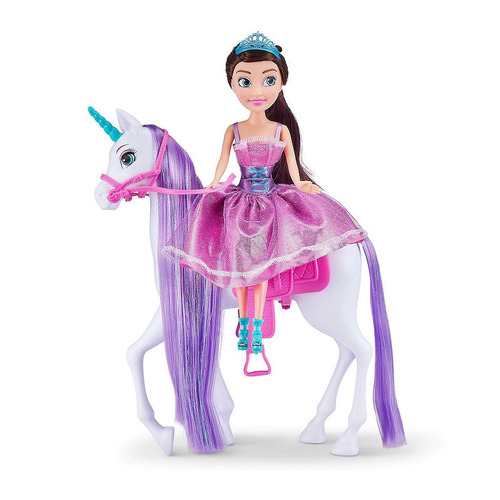 Sparkle Girlz 10" Princess Doll with Unicorn Horse Playset AZT10057