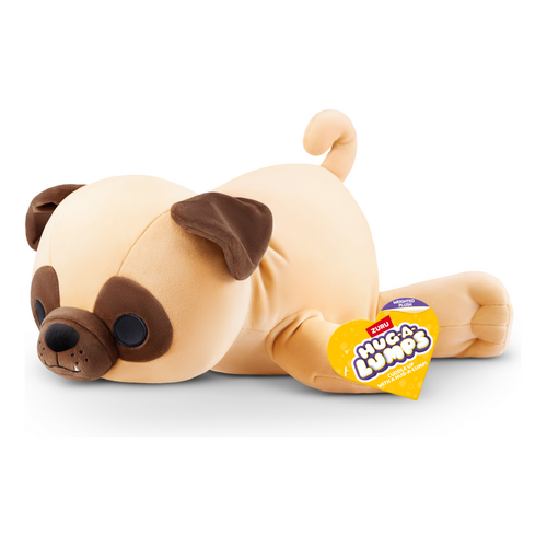 Zuru Hug-A-Lumps Medium 1.5kg Weighted Plush Toy - Olly the Pug 14901
