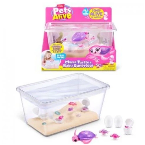 Pets Alive Mama Turtle & Baby Surprise! AZT9560