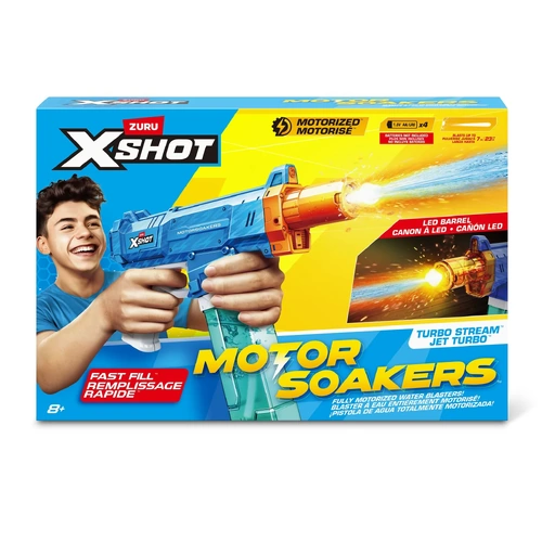 Zuru Xshot Fast Fill Motor Soakers - Turbo Stream Motorized Water Gun AZT118196