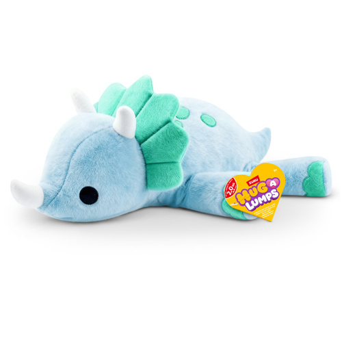 Zuru Hug a Lumps Large Series 2 FLUFFY Weighted Plush - Delilah the Dinosaur AZT14902-2026