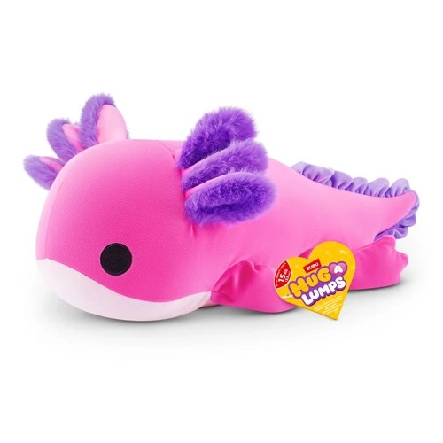 Zuru Hug a Lumps Medium Series 2 FLUFFY Weighted Plush - Ally The Axolotl AZT14903TQ1-2026