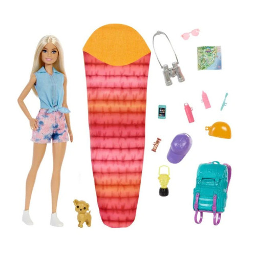 Barbie It Takes Two Malibu Camping Doll HDF73