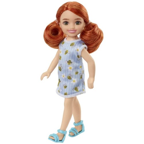 Barbie Chelsea Doll (Red Hair) In Bumblebee Dress DWJ33