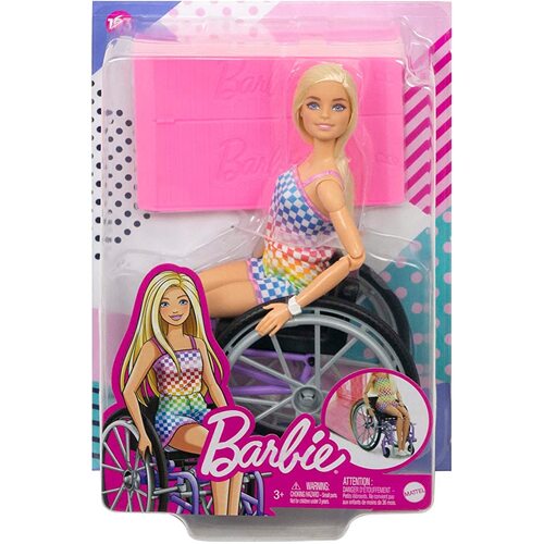 Barbie Fashionistas Doll With Wheelchair and Ramp HJT13