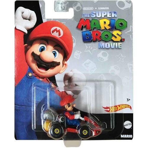 Hot Wheels The Super Mario Bros Movie Mario Kart Mario GBG25