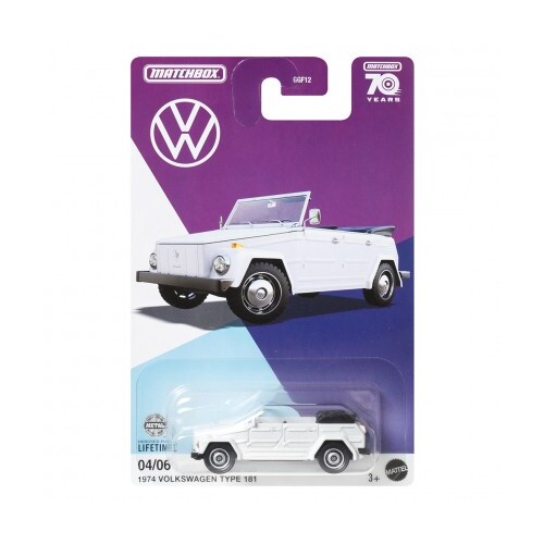 Matchbox 70 Years Volkswagen Collection - 1974 Volkswagen Type 181