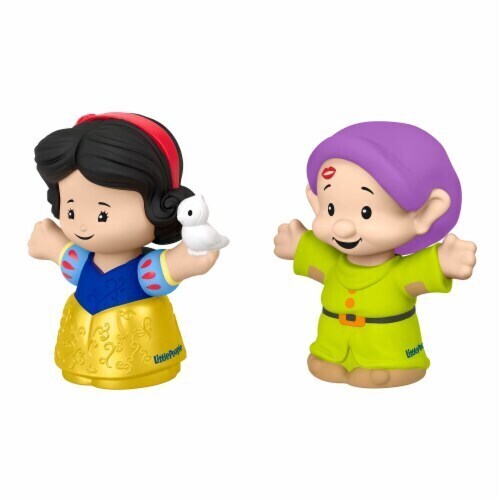 Fisher Price Little People Disney Princess Snow White & Dopey Figure Set HMX84