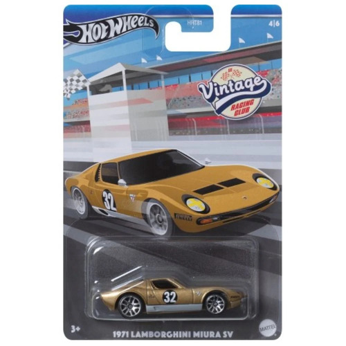 Hot Wheels Vintage Racing Club 1971 Lamborghini Miura SV HRT81