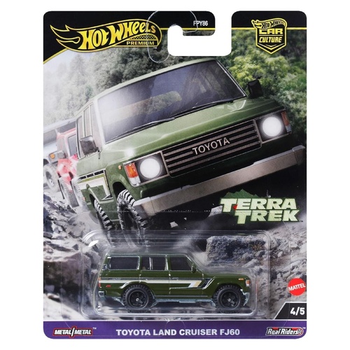 Hot Wheels Premium Car Culture Terra Trek Toyota Land Cruiser FJ60 FPY86-961C