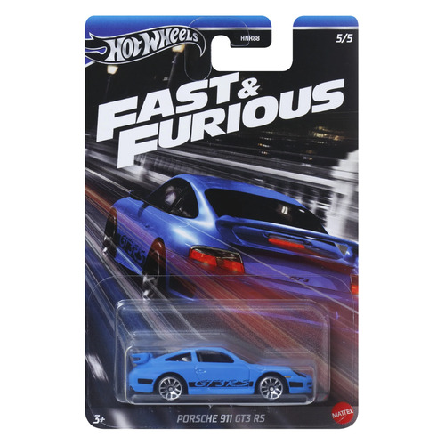 Hot Wheels Fast & Furious Porsche 911 GT3 RS Car HNR88
