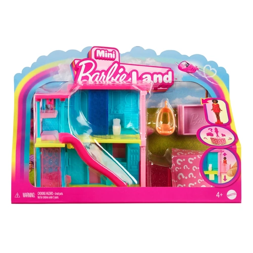 Barbie Mini Barbieland House -  Pink Straight Slide MATHYF44