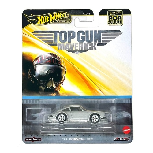 Hot Wheels Premium Pop Culture Top Gun Maverick '71 Porsche 911 HXD63-956K