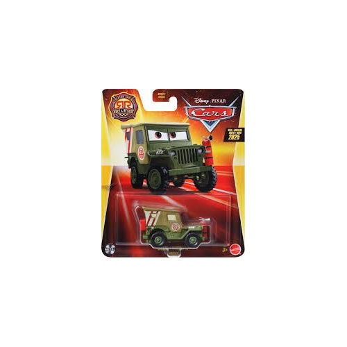 Disney Pixar Cars Diecast Singles 1:55 - Race & Rescue - Sarge DXV29
