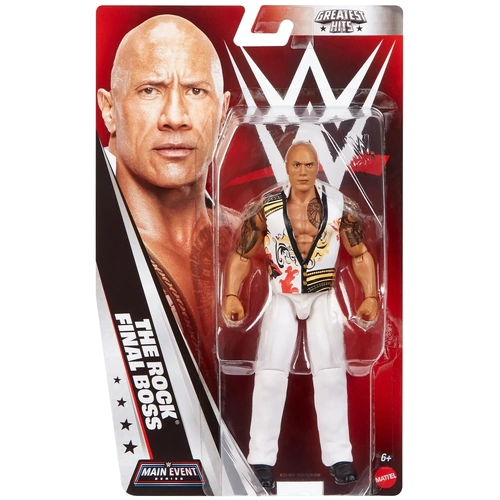 WWE Main Event Greatest Hits The Rock Final Boss Action Figure GDF62