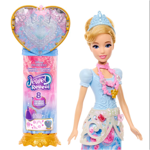 Disney Princess Doll Jewel Reveal - Cinderella MATJHL48