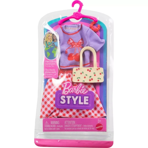 Barbie Style Fashion Clothes Cherry Outfit MATGWD96